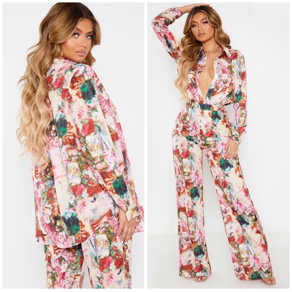 Pretty Little Thing Rose Femme Shirt